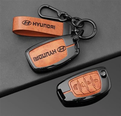 Cubierta de llave de llave de 4 botones Hyundai
